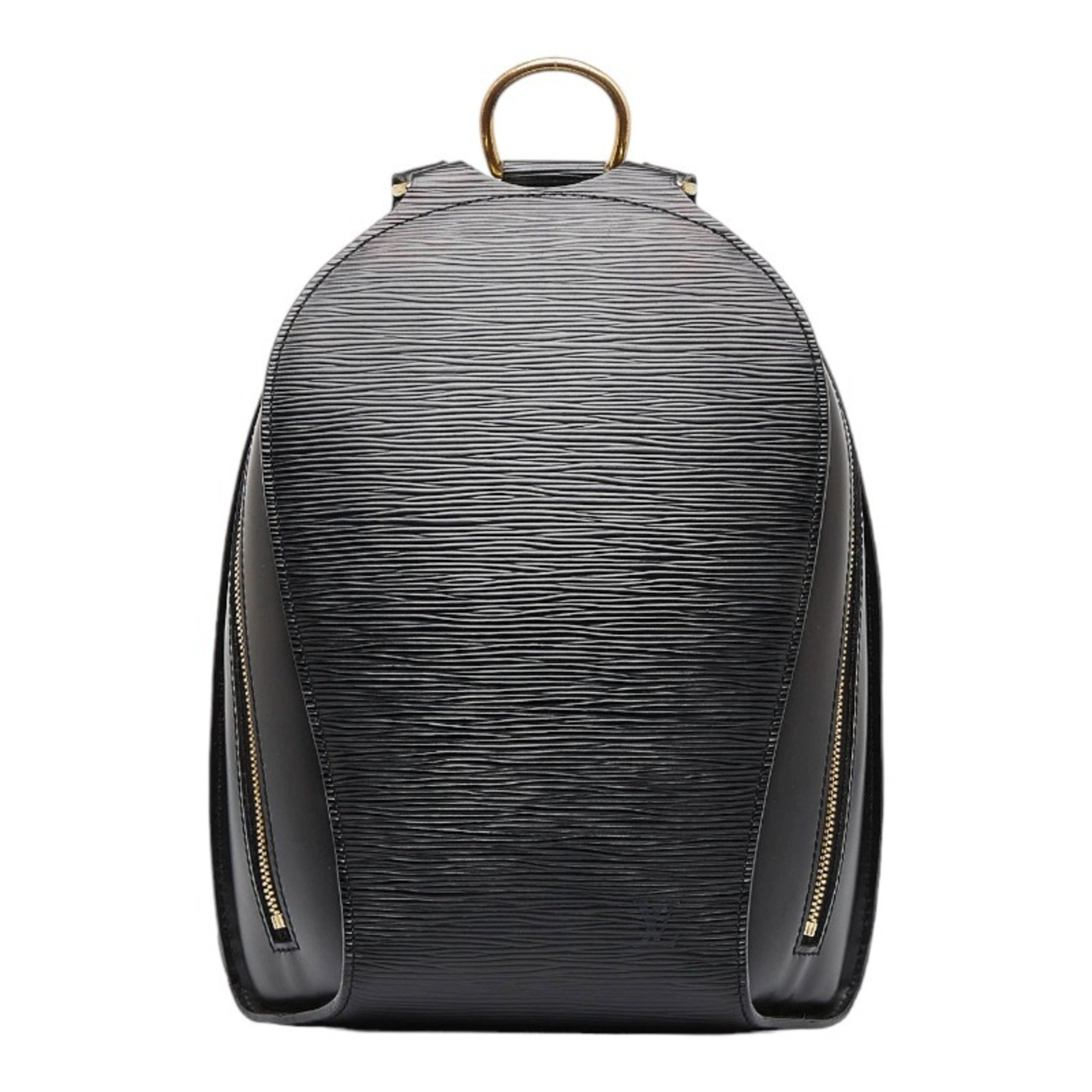 Louis Vuitton Epi Mabillon Backpack M52232 Noir Black Leather Ladies